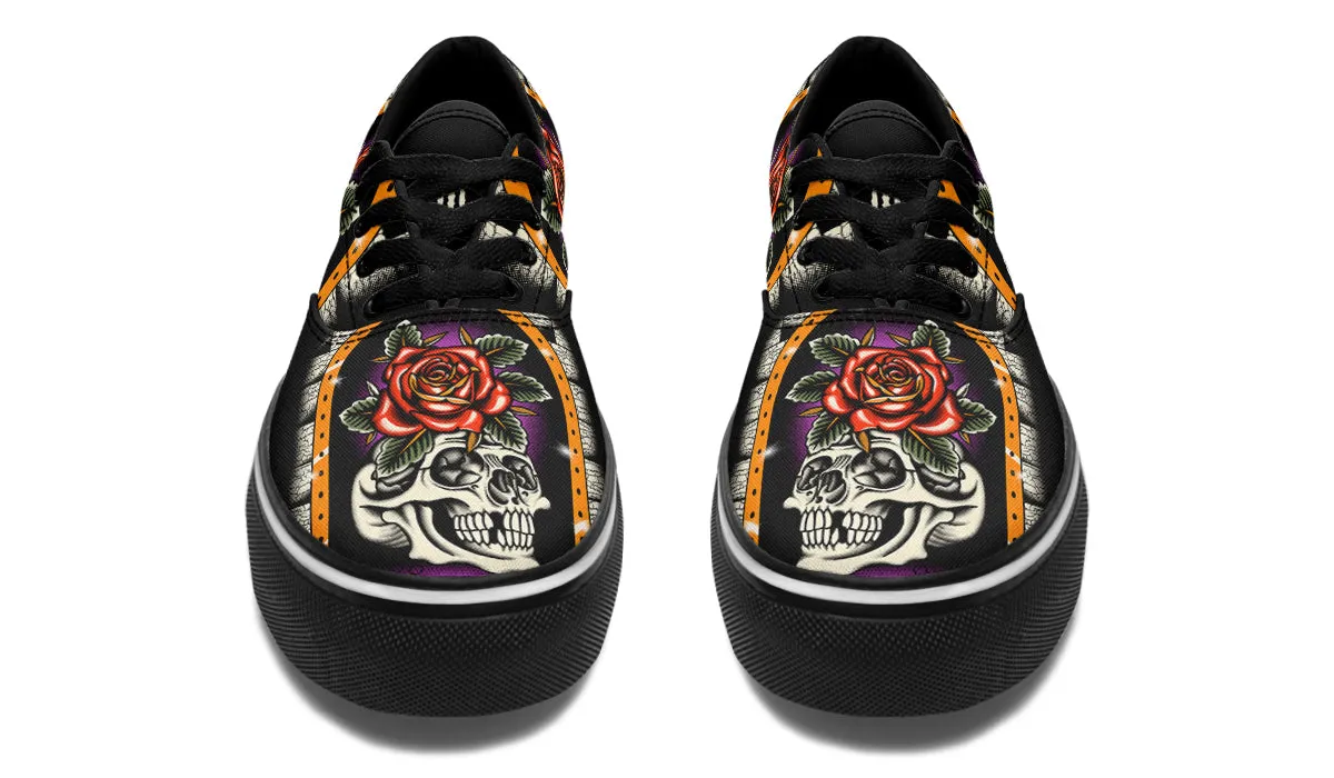 Furio Rose Skull Classic Shoes Functional Wind Chill