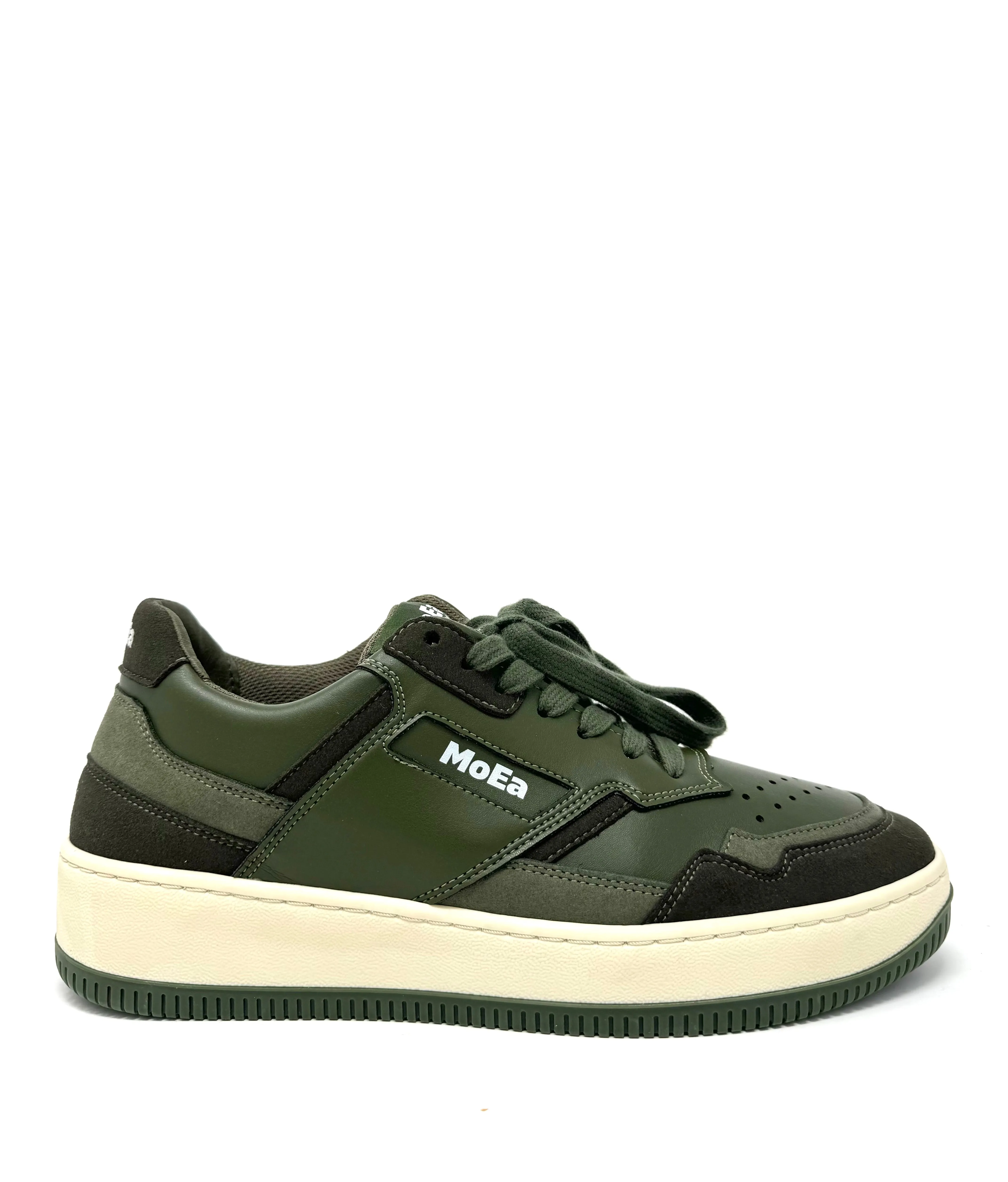 GEN1 Cactus Sneaker in Full Khaki from MoEa Retro-inspired Tuned Rocker Geometry