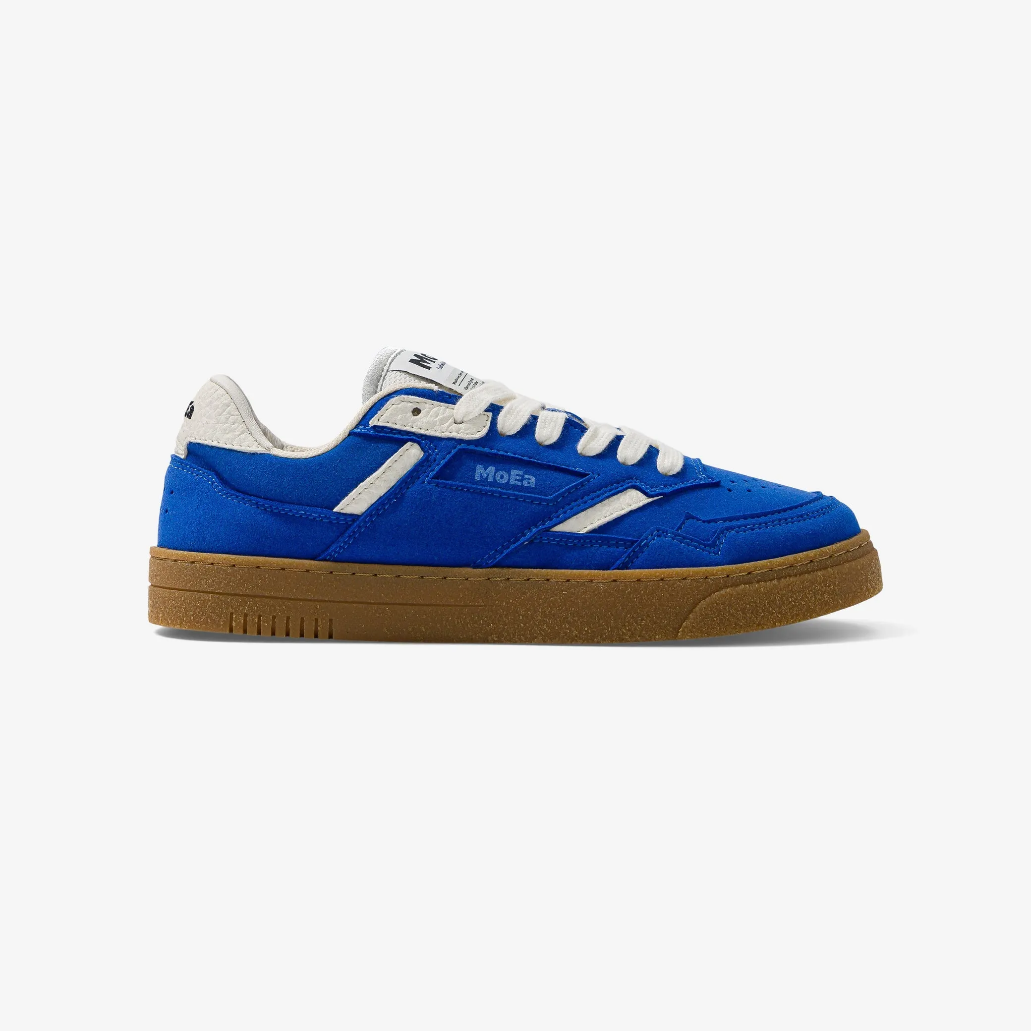 GEN9 Sneaker in Mushroom Blue Suede from MoEa Wind Block London Cool