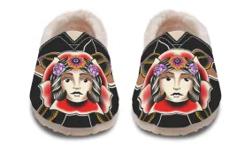 Fight Mode Court Fast Blooming Girl Head Winter Casual Shoes