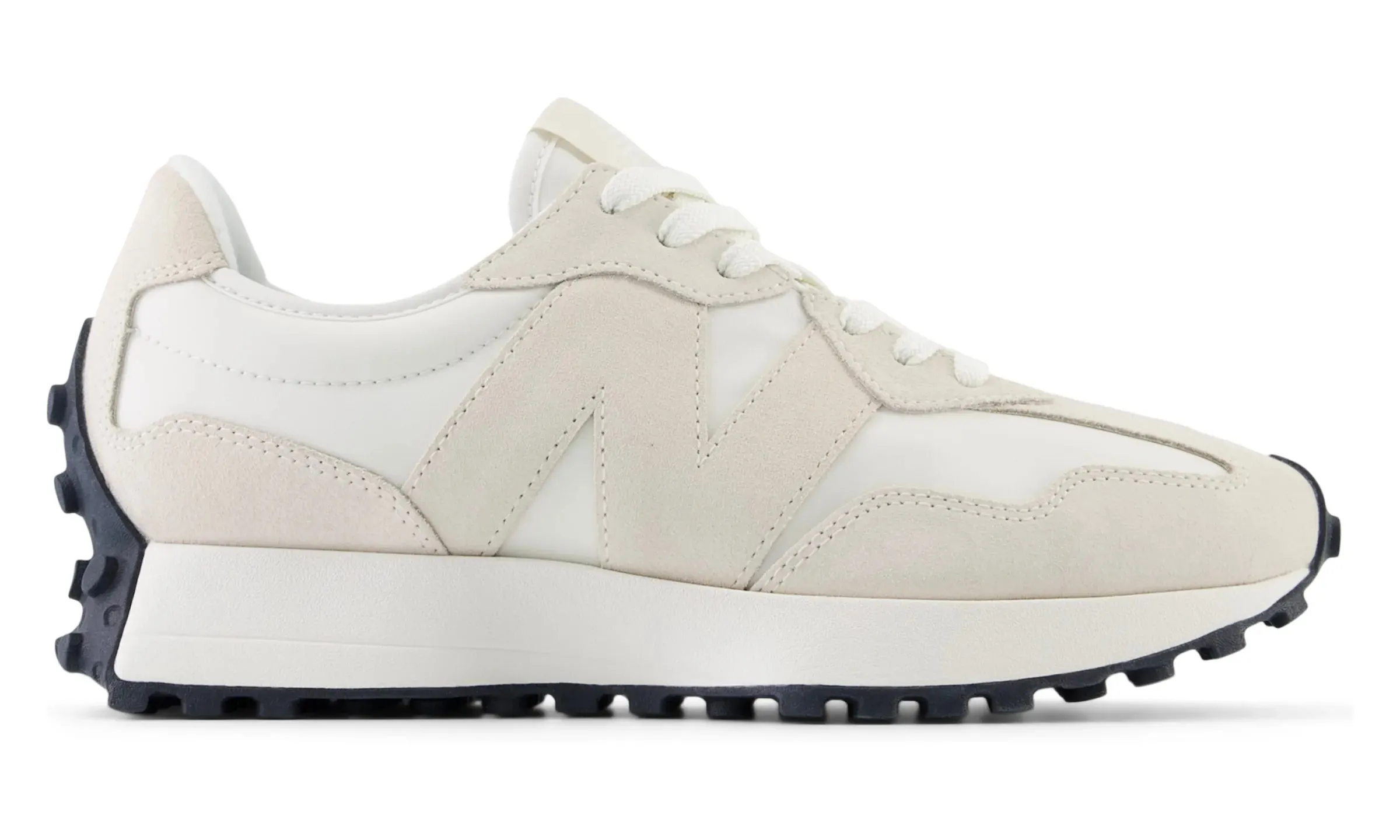 Foam Lining Running Errands Any Path New Balance 327 White Beige