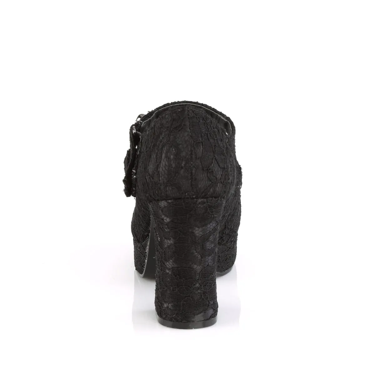 GOTHIKA-09 Black Satin-Lace Urban Walk