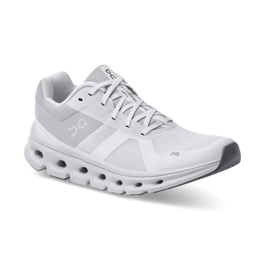 On Running Cloudrunner White Frost (Women's) Lightweight Design Dry Base