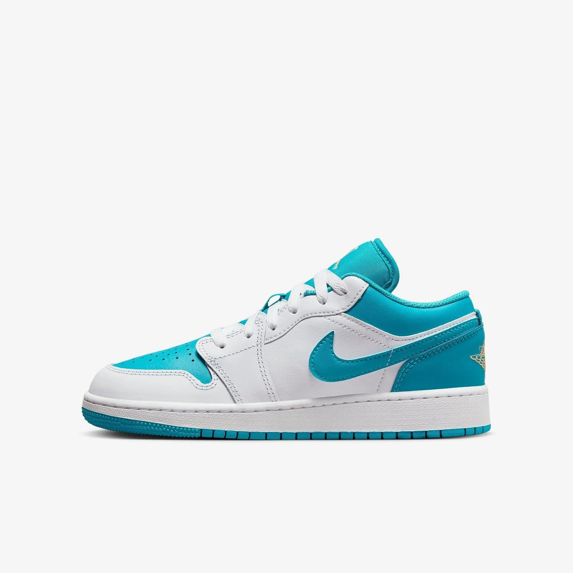 (GS) Air Jordan 1 Low 'Aquatone' (2023) 553560-174 Breathable lining fabric