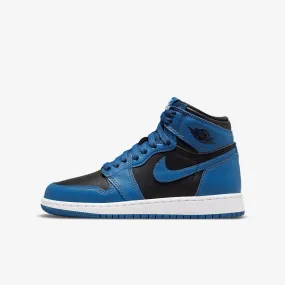 Fashion-Forward (GS) Air Jordan 1 Retro High OG 'Dark Marina Blue / Black' (2022) 575441-404