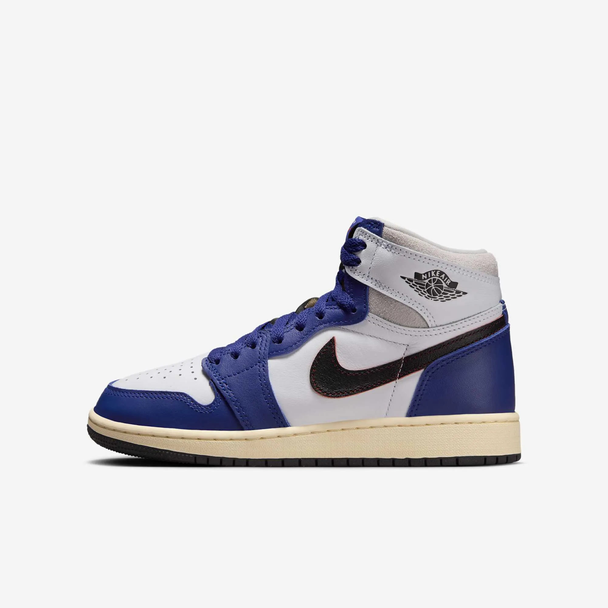 (GS) Air Jordan 1 Retro High OG 'Rare Air / Deep Royal Blue' (2025) FD1437-100 Ease of Use
