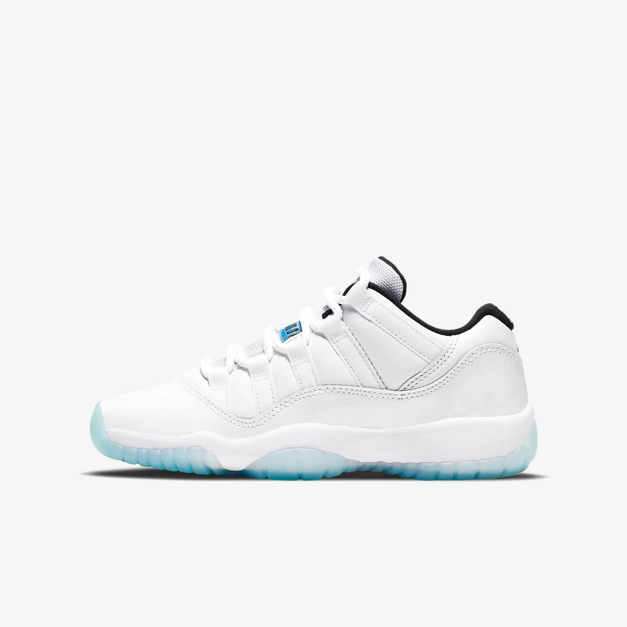 (GS) Air Jordan 11 Retro Low 'Legend Blue / Columbia' (2021) 528896-117 Structured shock absorption Sleek Build