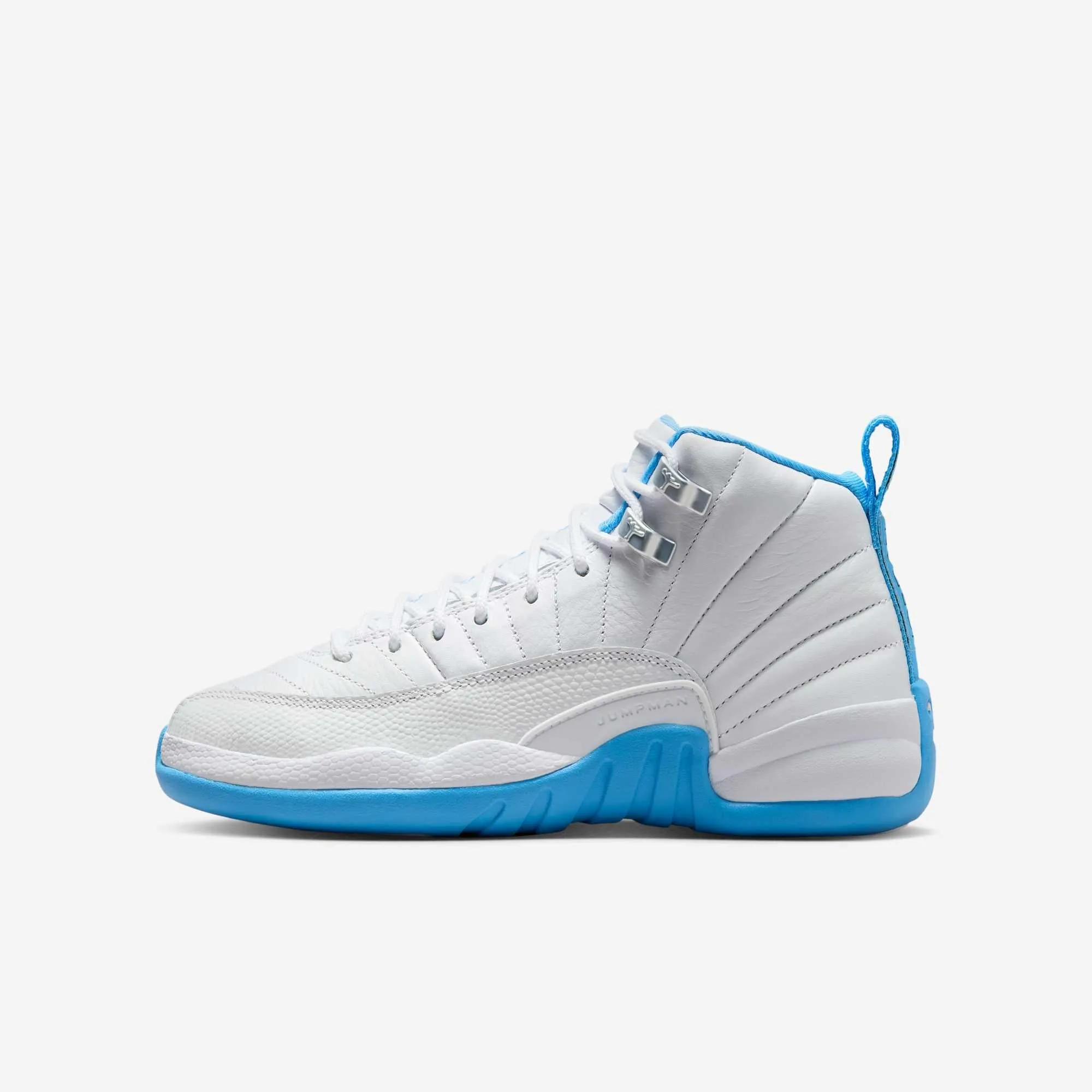 (GS) Air Jordan 12 Retro 'Melo / UNC University Blue' (2025) 153265-112 Street Utility Steady Steps