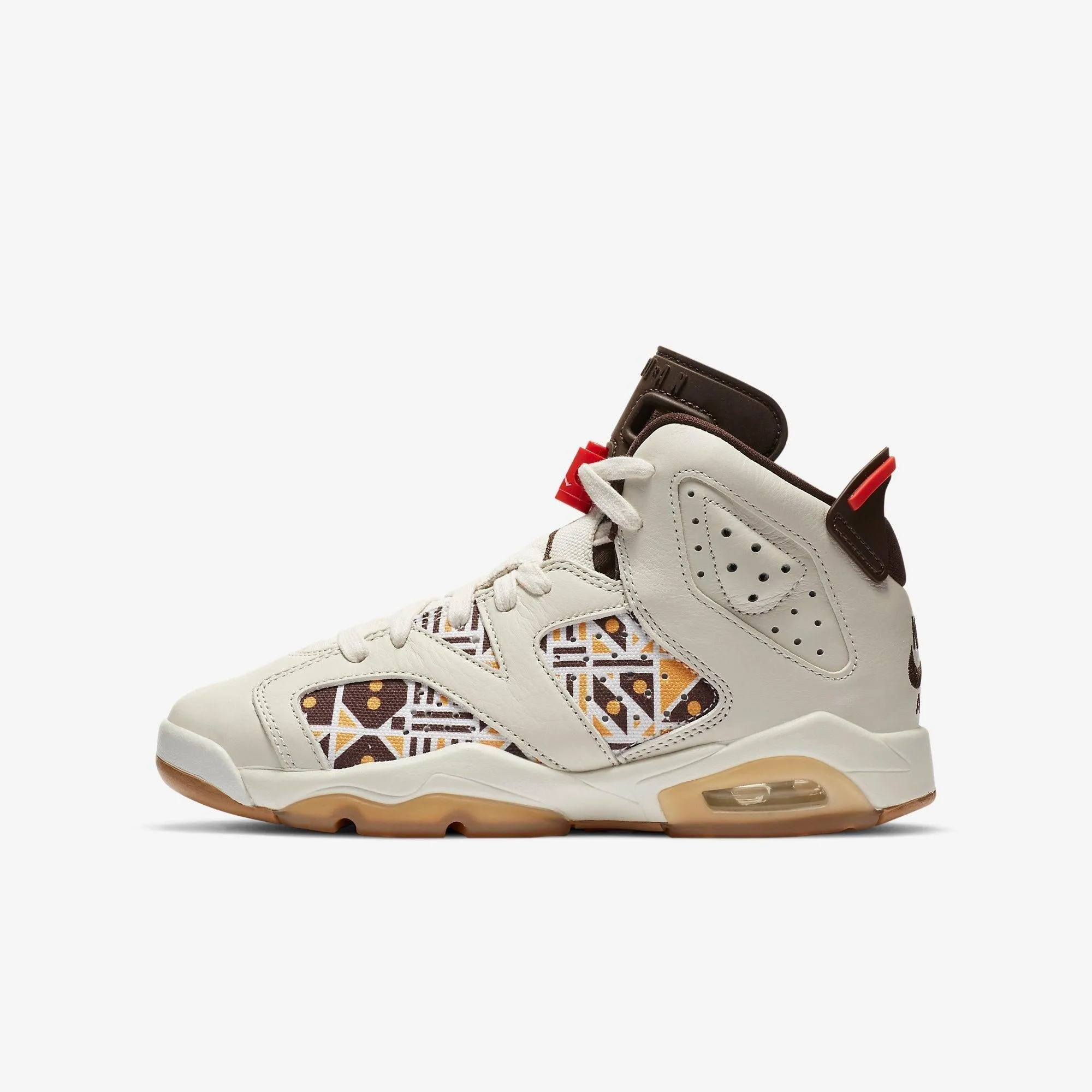(GS) Air Jordan 6 Retro Q54 'Quai 54 Sail' (2020) CZ6506-100 City Fit