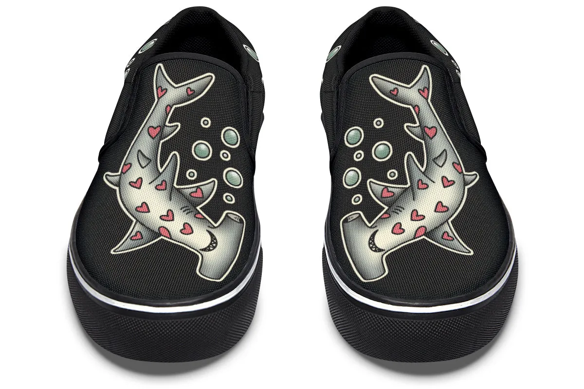 Polish Look Hammerhead Hearts Slip On Shoes