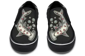 Polish Look Hammerhead Hearts Slip On Shoes