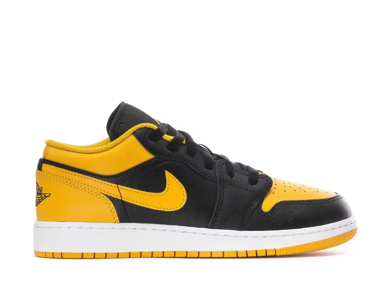 Ergonomic Travel Enthusiasts Air Jordan 1 Low Yellow Ochre (GS)