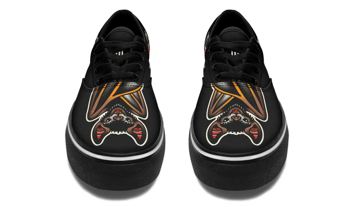 Hanging Bats Classic Shoes Muscle Aid Concert Mood