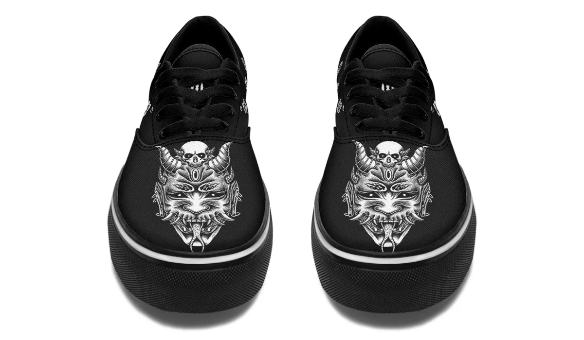 Zen Step Buckle Fit Hannya Mask Classic Shoes