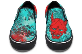 Hannya Waves Slip On Shoes Versatile Mesh Upper