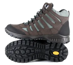 Approach Mid Brown Hiking Boot from Vegetarian Shoes Stretch Fabric Weekend Trip Garden Mood