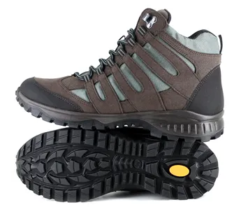 Approach Mid Brown Hiking Boot from Vegetarian Shoes Stretch Fabric Weekend Trip Garden Mood