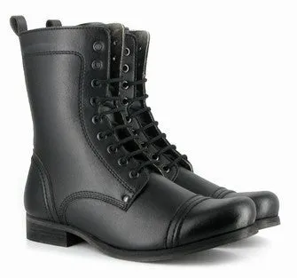 Vintage Boot in Black from Vegetarian Shoes Flexible Frame Weekend Camping
