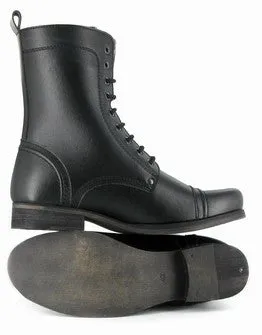 Vintage Boot in Black from Vegetarian Shoes Seamless Comfort Remote Hiking