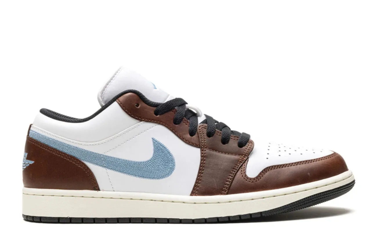 Air Jordan 1 Low ??Mocha Blue Grey?? (GS) Quick Motion All Day Travel Light