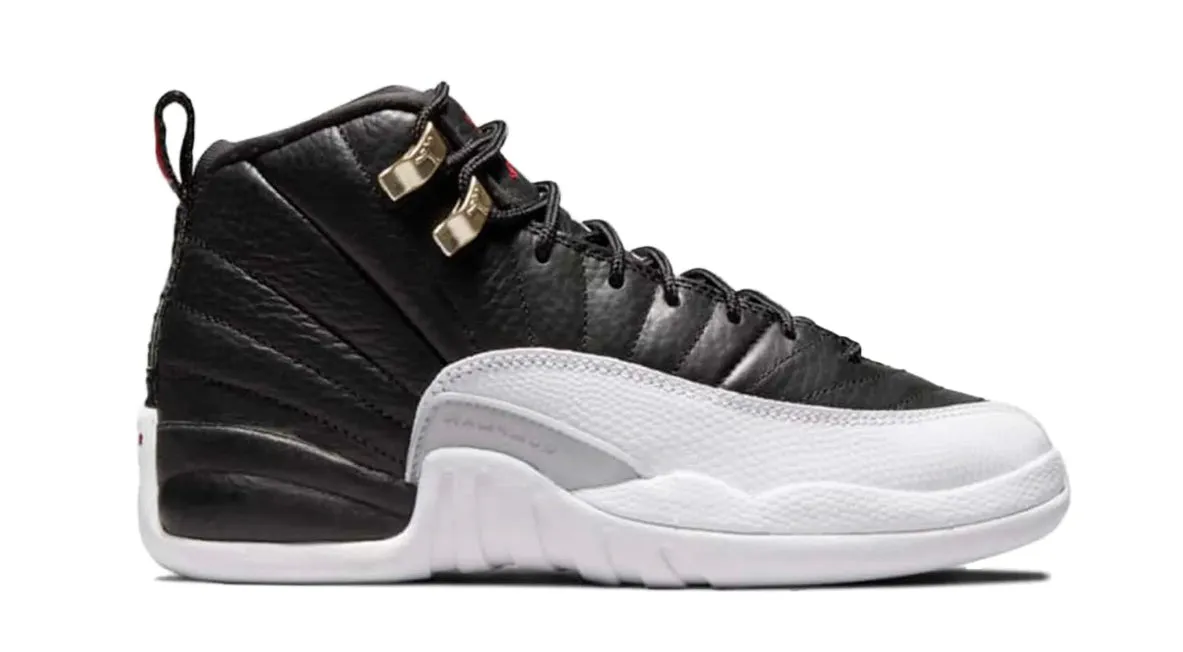 Elastic Style Goal Jordan 12 Retro Playoffs Taxi (GS)