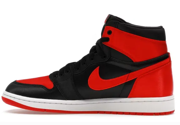 Heart Glow Jordan 1 Retro High OG Satin Bred (Women's)