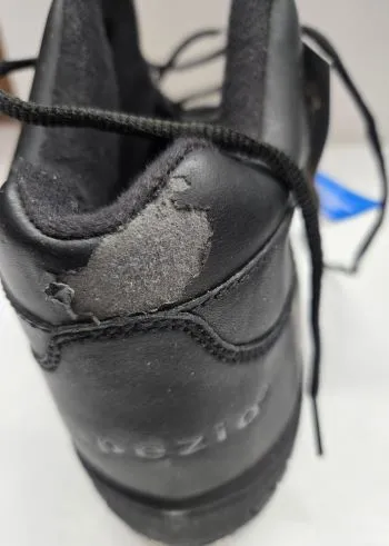 Horace -- Split Sole Tap Sneaker -- Black Slip On AI Path