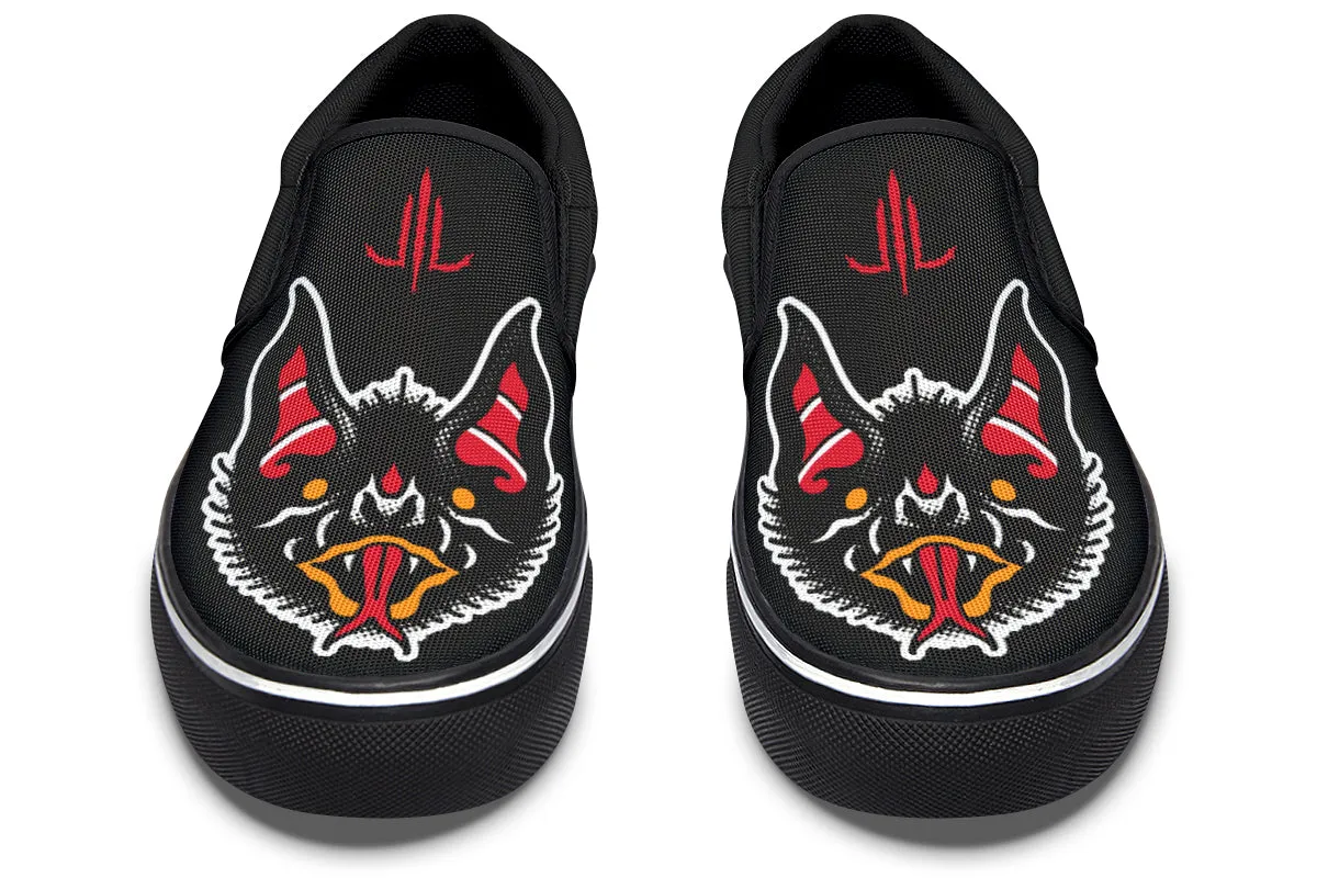 Jungle Path Traditional Bat Slip On Shoes