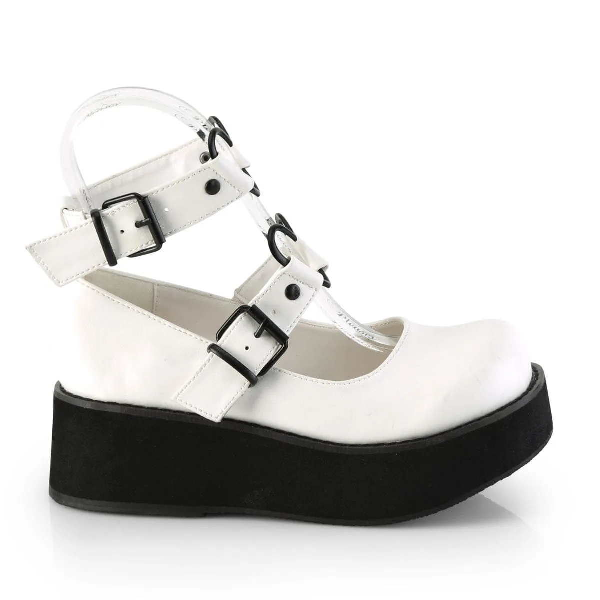 SPRITE-02 White Vegan Leather All Comfort