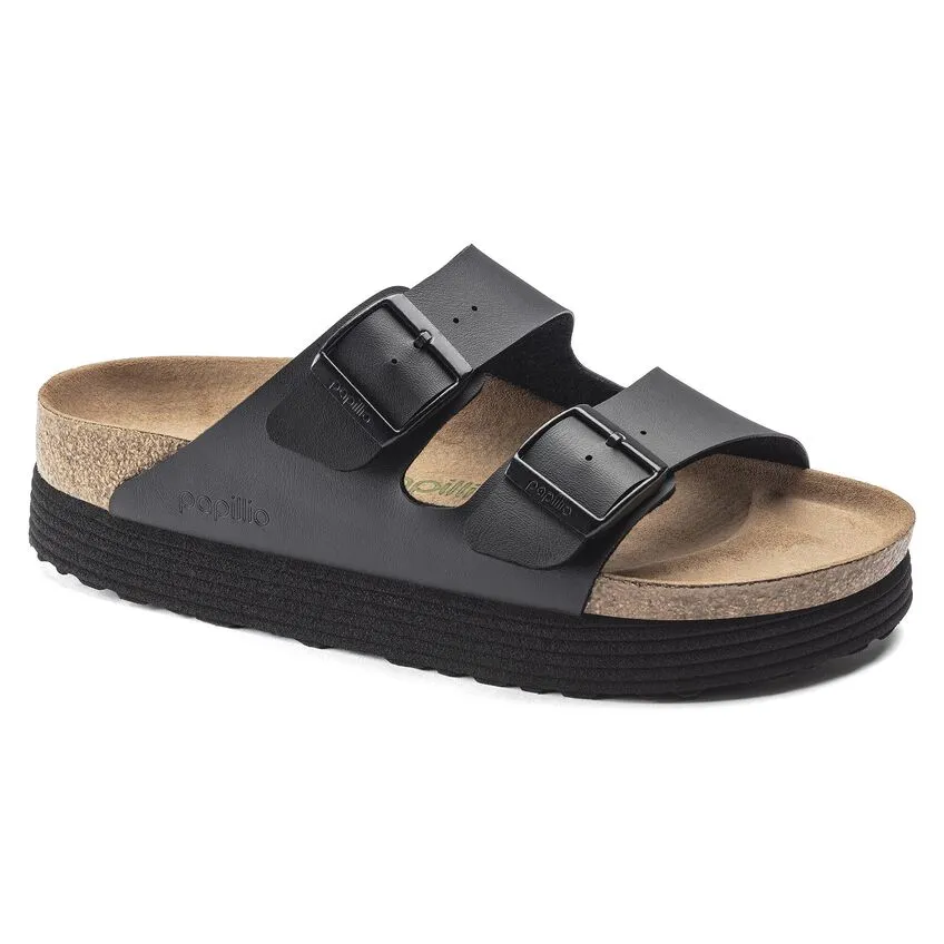 Resort Mood water proof Arizona Platform Vegan in Black from Birkenstock