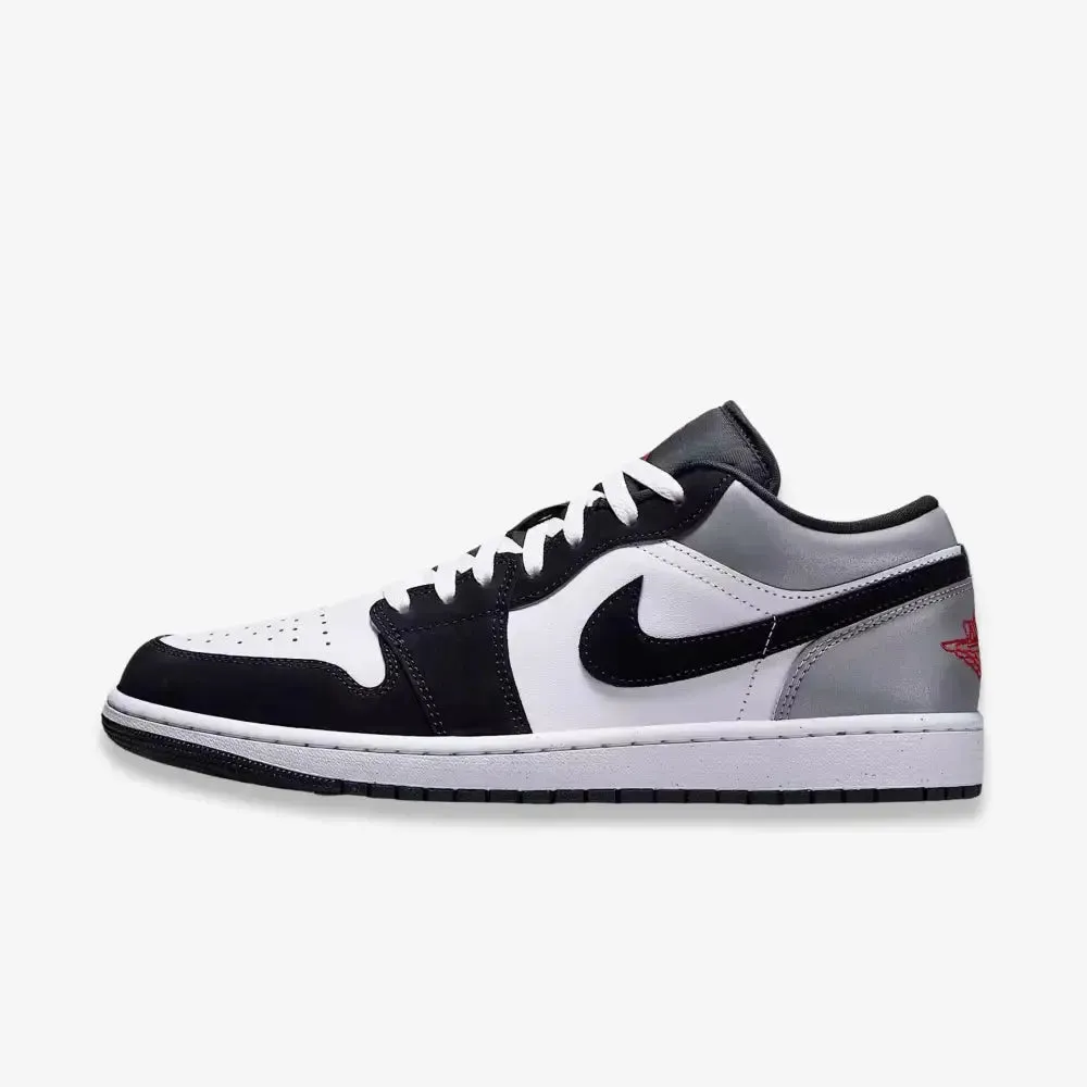 Comfortable Sole Fashionable Appeal (Men's) Air Jordan 1 Low SE 'Black / Matte Silver' (2025) HF3148-106