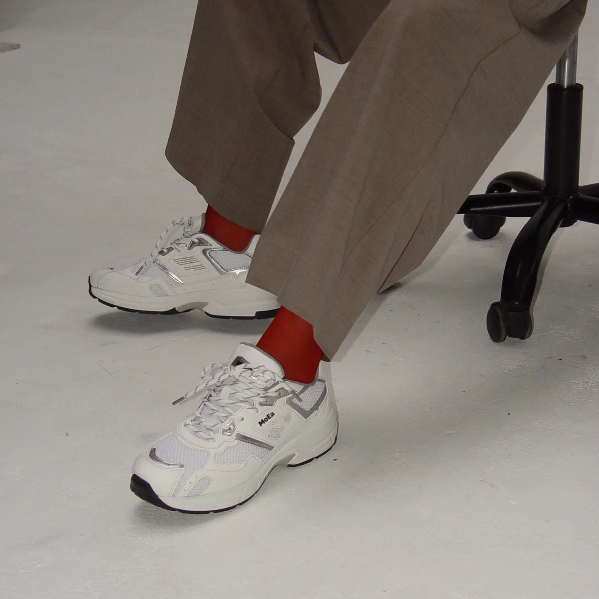 GEN8 Sneaker in White Corn from MoEa Supportive Core Office Workers Slip On