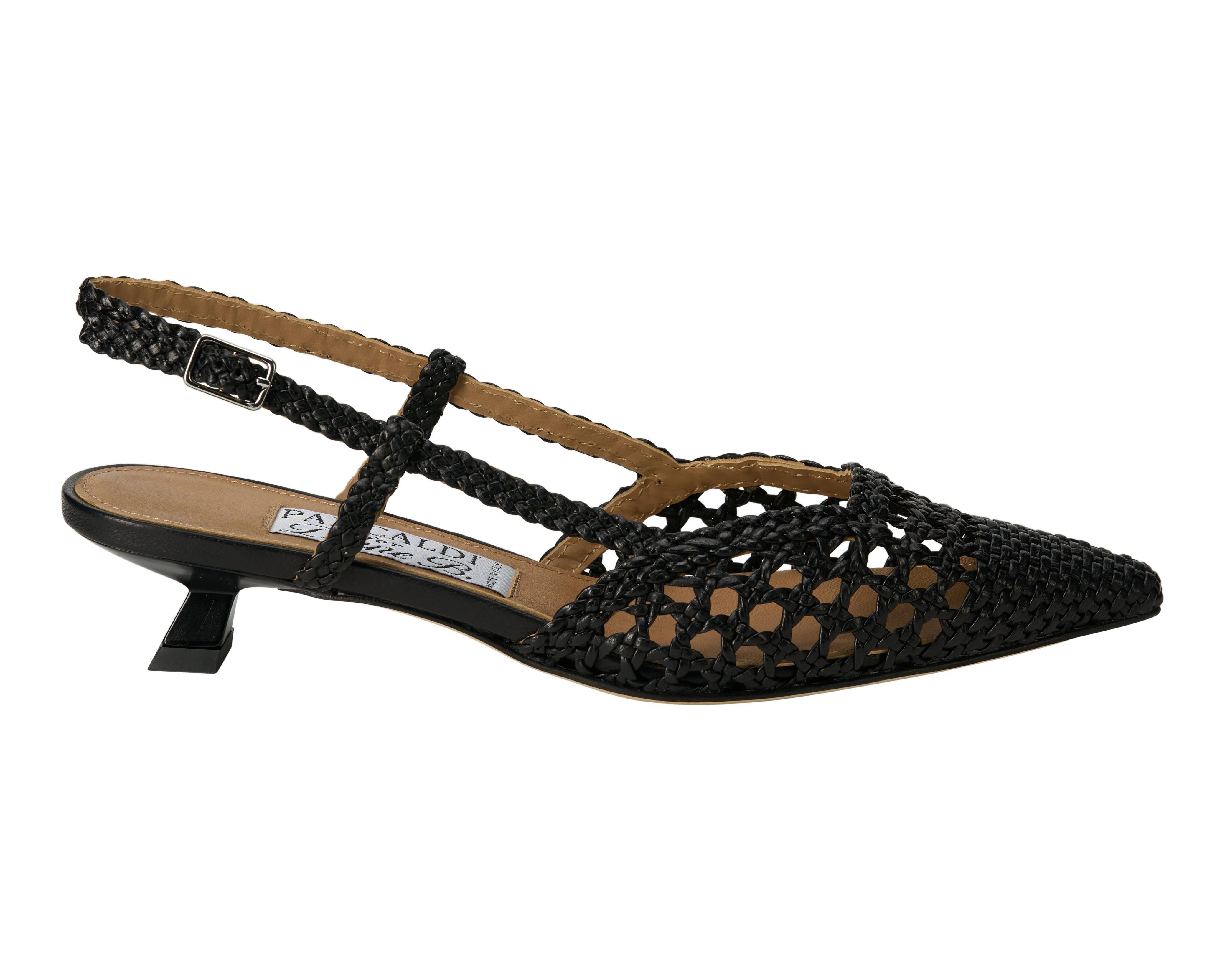 Floral Embellished Heels Elastic Goring Intreccio (1911)