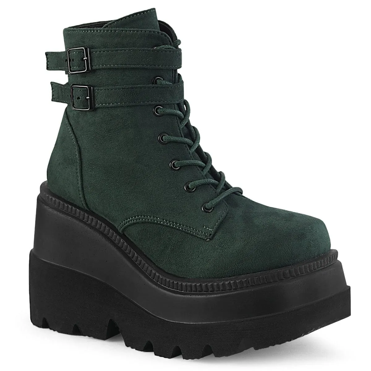 SHAKER-52 Emerald Vegan Suede Office Smart