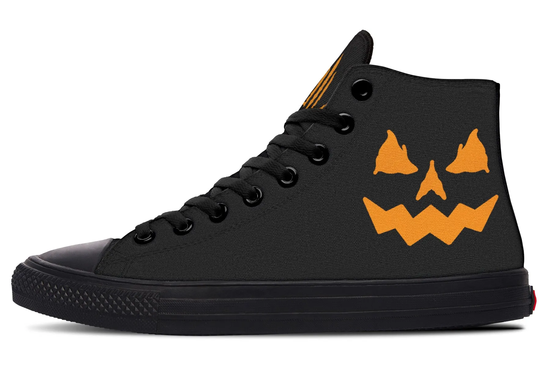 Jack O Lantern High Tops Sky View
