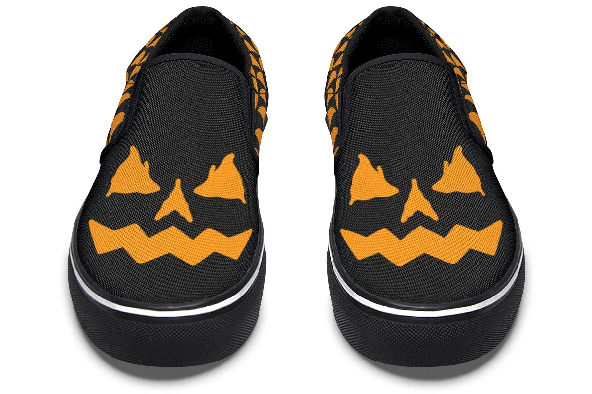 Airport Easy King Strong Jack O Lantern Slip On Shoes