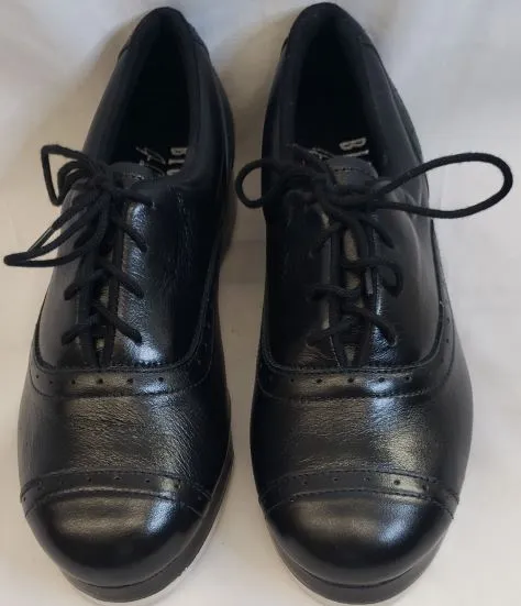 Jason Samuels Smith -- Women's Professional Tap Oxford -- Black Swim Edge