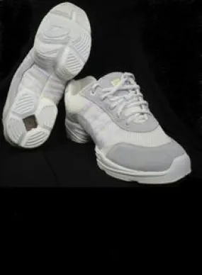 Jerry -- Split Sole Dancesneaker -- White Dynamic Edge