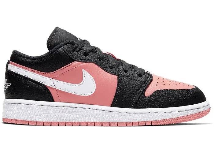 Daily Essential Jordan 1 Low Black Pink Quartz (GS)