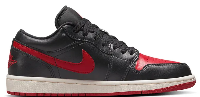 Jordan 1 Low BRED SAIL (W) Sweat Resistant Frequent Travelers