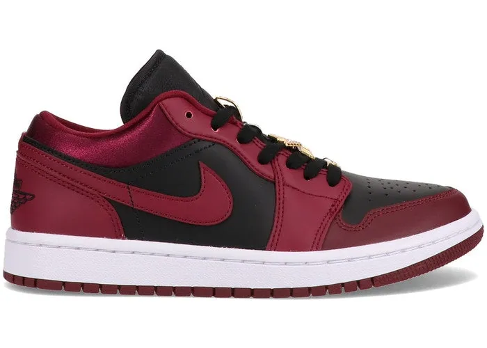 Workout Earth Mood Jordan 1 Low Dark Beetroot Black (W)
