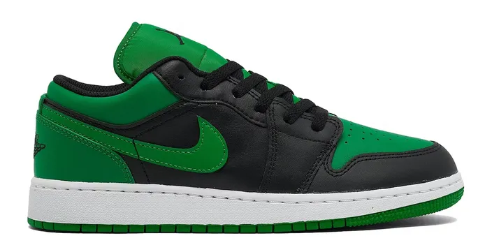 Grip Hold Jordan 1 Low Lucky Green (GS)