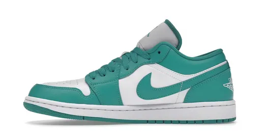 Slip Resistant Matte Base Jordan 1 Low New Emerald (W)