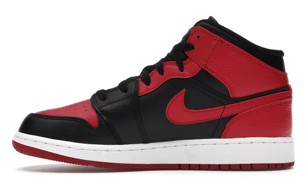All Comfort Versatile Jordan 1 Mid Banned 2020 (GS)