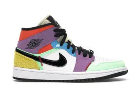 Jordan 1 Mid SE Light Bulb (W) City Run Eva Midsole