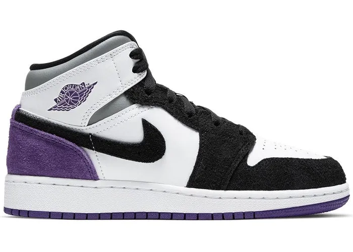 Hot Pick Easy Flow Jordan 1 Mid SE Purple (GS)