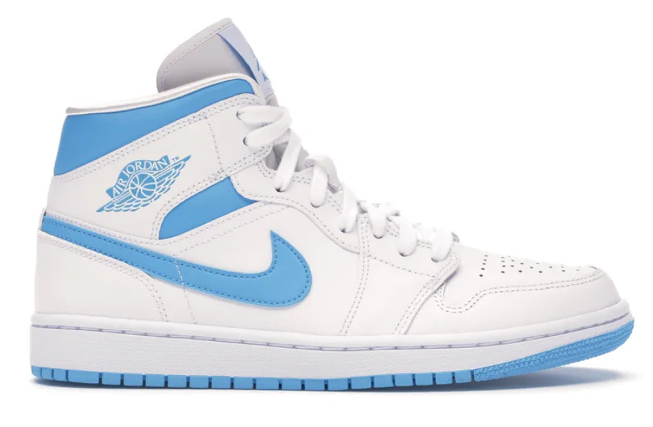 Jordan 1 Mid UNC (WOMEN) Fresh Drop