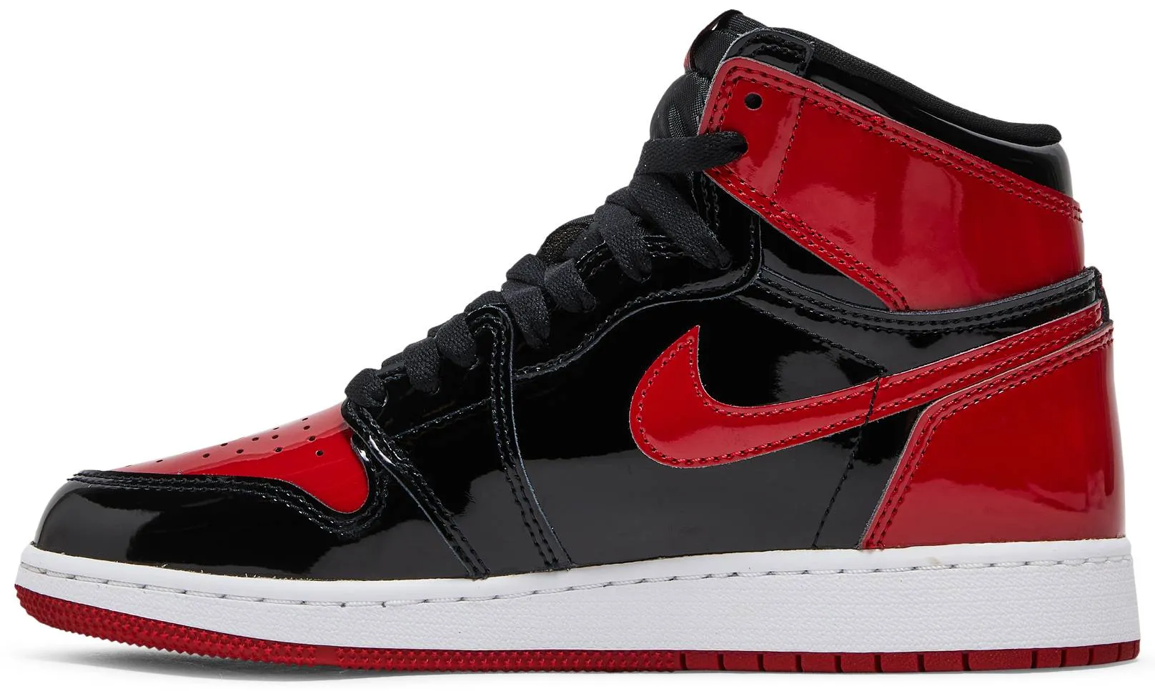Jordan 1 Retro High OG Patent Bred (GS) Airy Design