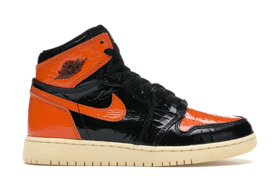 Jordan 1 Retro High Shattered Backboard 3.0 (GS) Comfort Stand Leather