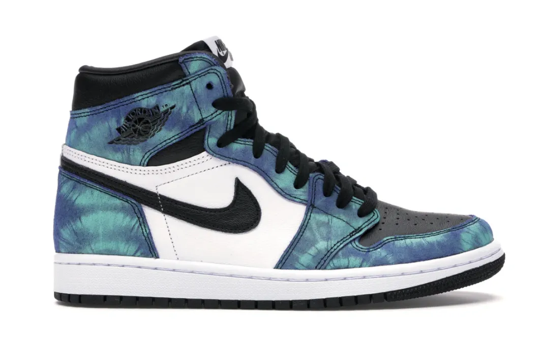 Spanish Bold Jordan 1 Retro High Tie Dye (W)